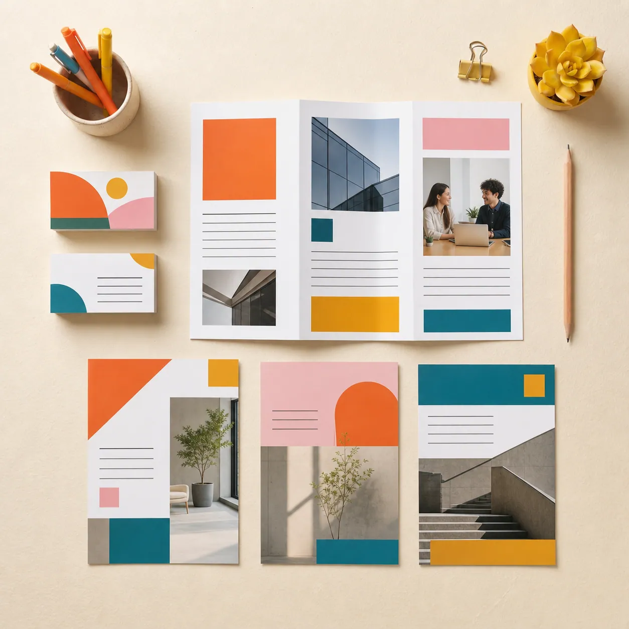 Mullins Creative website and visual design work