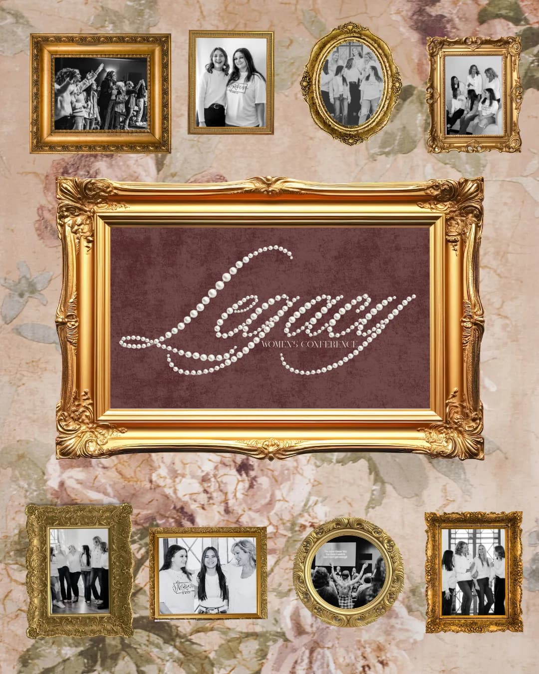 Legacy Women's Conference framed-photo campaign artwork